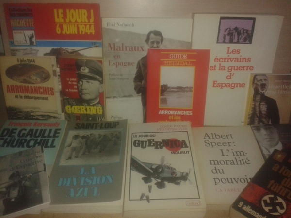 LOTE DE 15 LIBROS EN FRANCES SOBRE GUERRA CIVIL ESPAÑOLA …