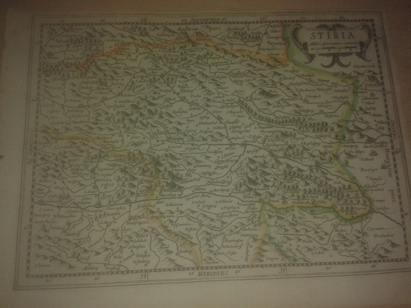 MAPA ANTIGUO: “STIRIA. P. Kaerius Caela”.
