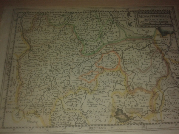 MAPA ANTIGUO: “MONASTERIENSIS EPISCOPATUS”.