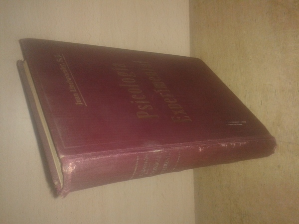 PSICOLOGIA EXPERIMENTAL por ---, S.J.