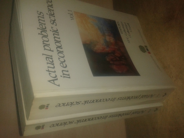 ACTUAL PROBLEMS IN ECONOMIC SCIENCE (2 VOLUMENES)