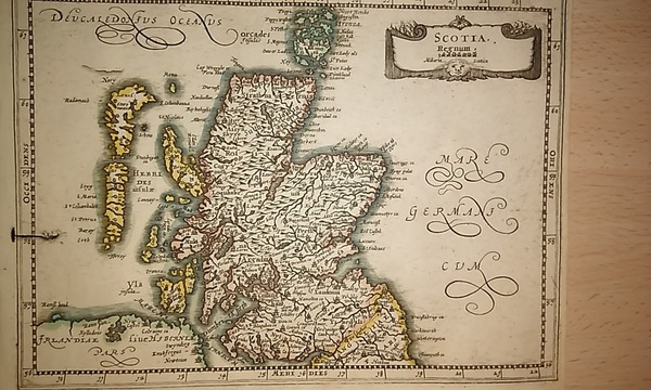 MAPA ANTIGUO: “SCOTIA REGNUM”