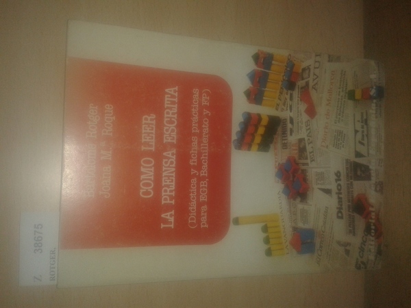 COMO LEER LA PRENSA ESCRITA (Didactica y fichas practicas para …