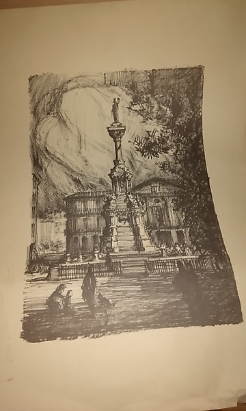 LASTERRA. VISTA DEL MONUMENTO A LOS FUEROS DE NAVARRA EN …