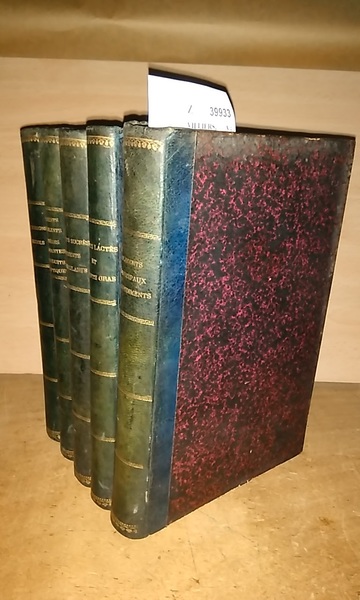 TRAITE DES FALSIFICATIONS ET ALTERATIONS DES SUBSTANCES ALIMENTAIRES (5 VOLUMENES)