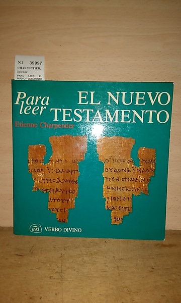 PARA LEER EL NUEVO TESTAMENTO