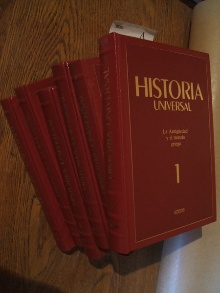 HISTORIA UNIVERSAL. (3 VOLUMENES SUELTOS)
