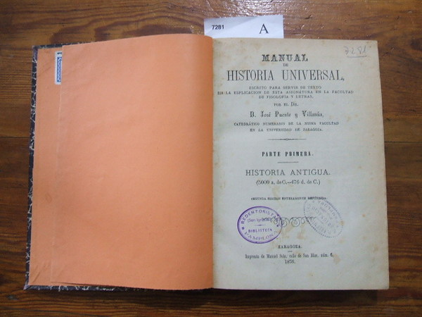 Manual de Historia Universal escrito para servir de texto en …