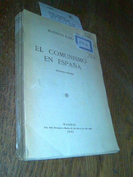 El comunismo en España