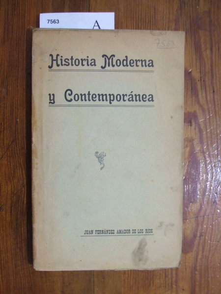 Historia Moderna y Contemporánea.