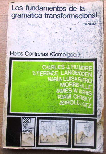 LOS FUNDAMENTOS DE LA GRAMATICA TRANSFORMACIONAL