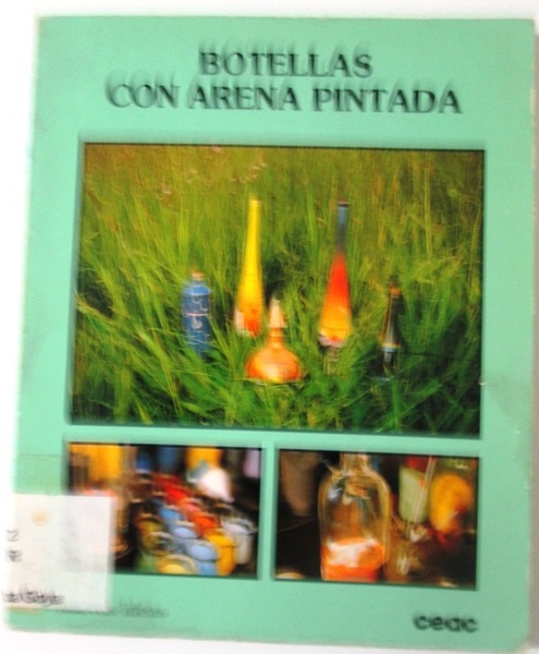 BOTELLAS CON ARENA PINTADA