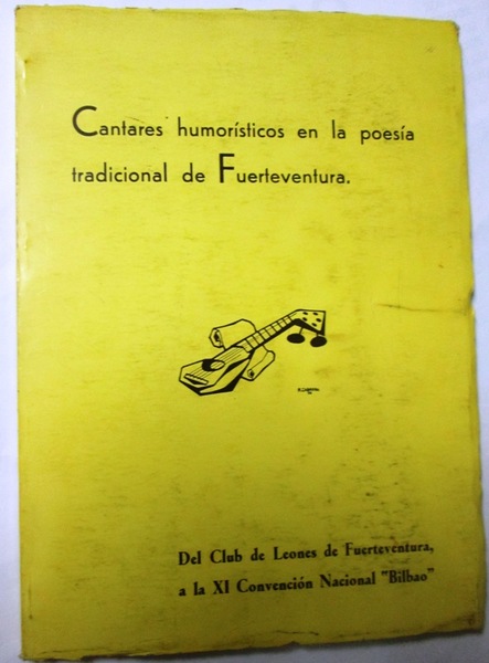 CANTARES HUMORISTICOS EN LA POESIA TRADICIONAL DE FUERTEVENTURA