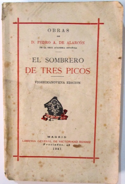EL SOMBRERO DE TRES PICOS.