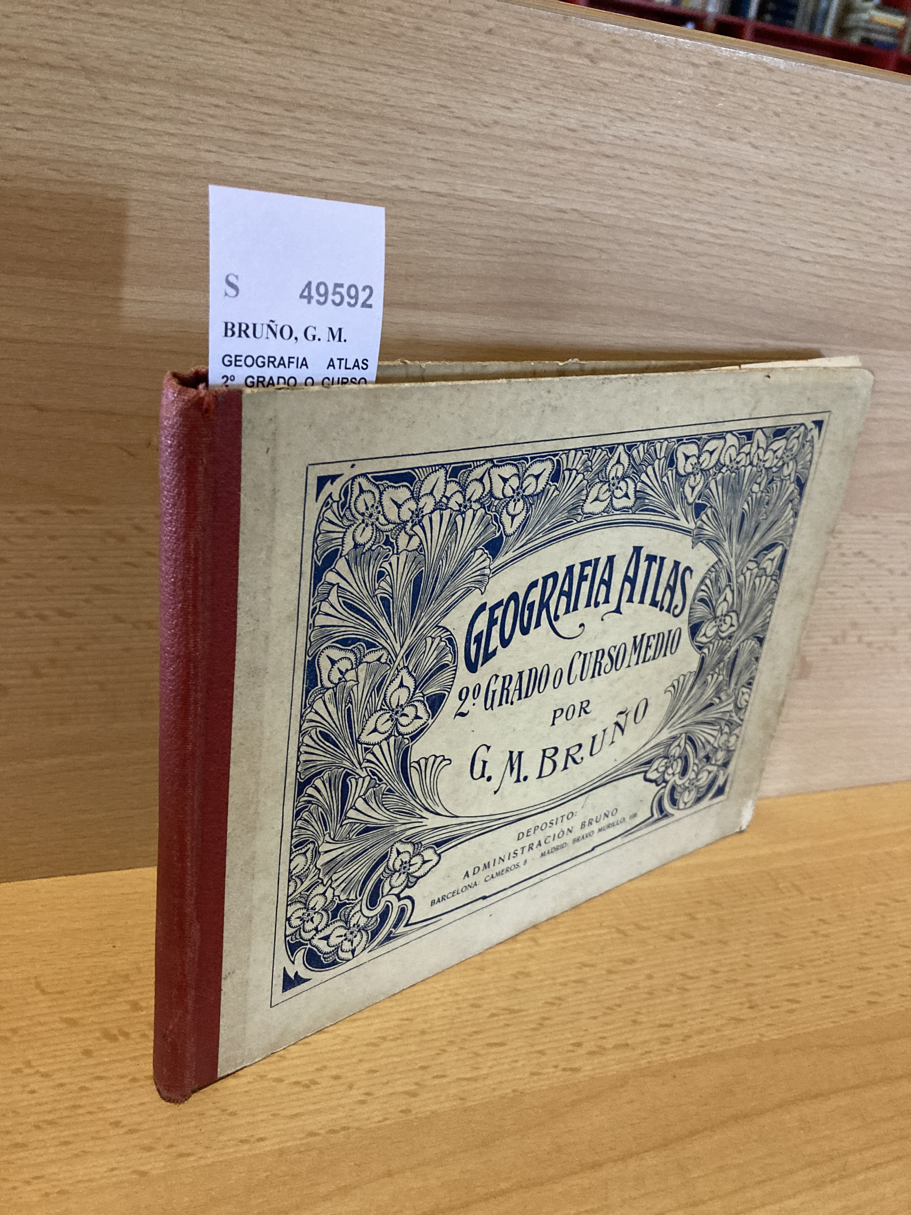 GEOGRAFIA ATLAS 2º GRADO O CURSO MEDIO