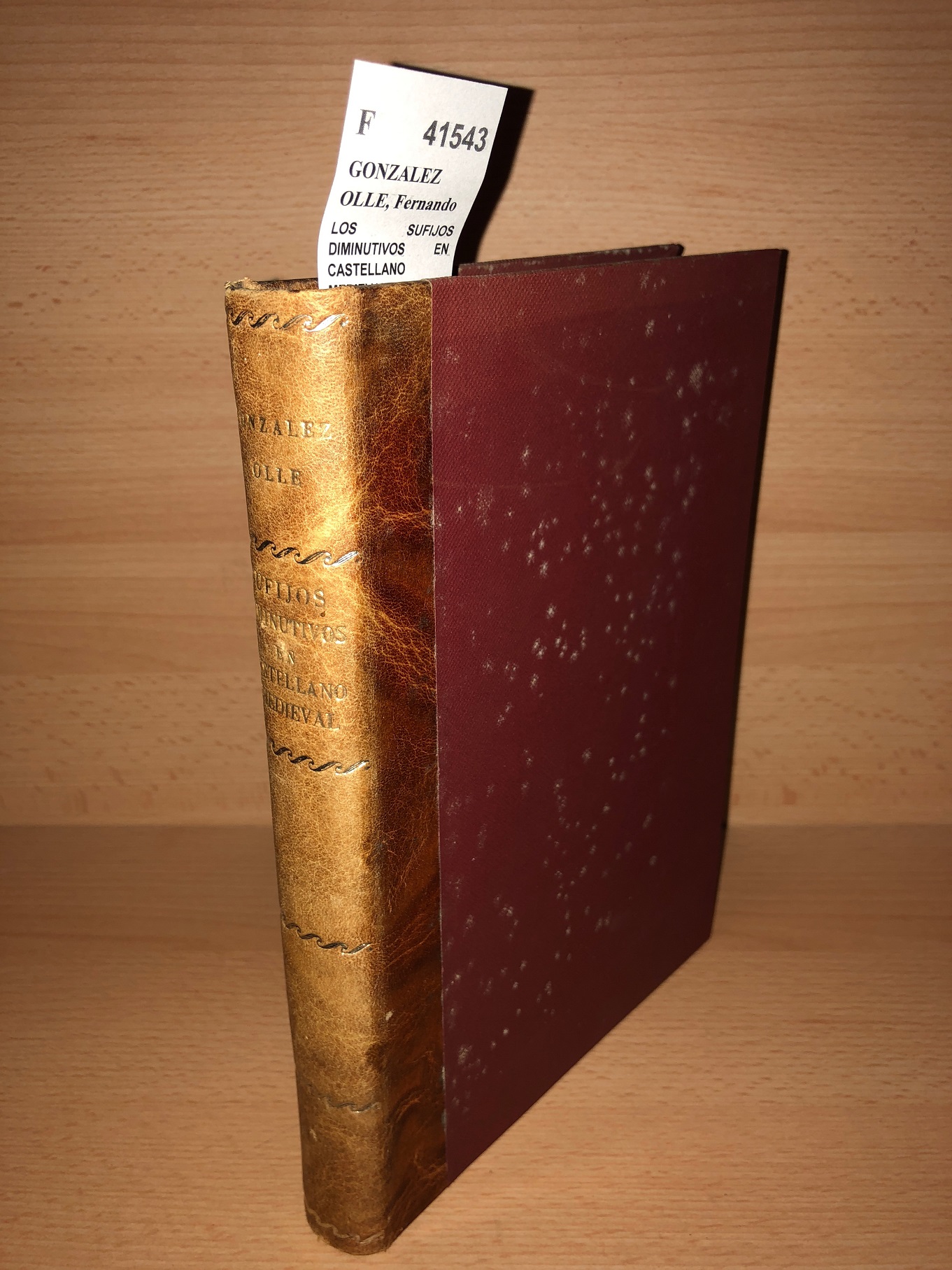 LOS SUFIJOS DIMINUTIVOS EN CASTELLANO MEDIEVAL