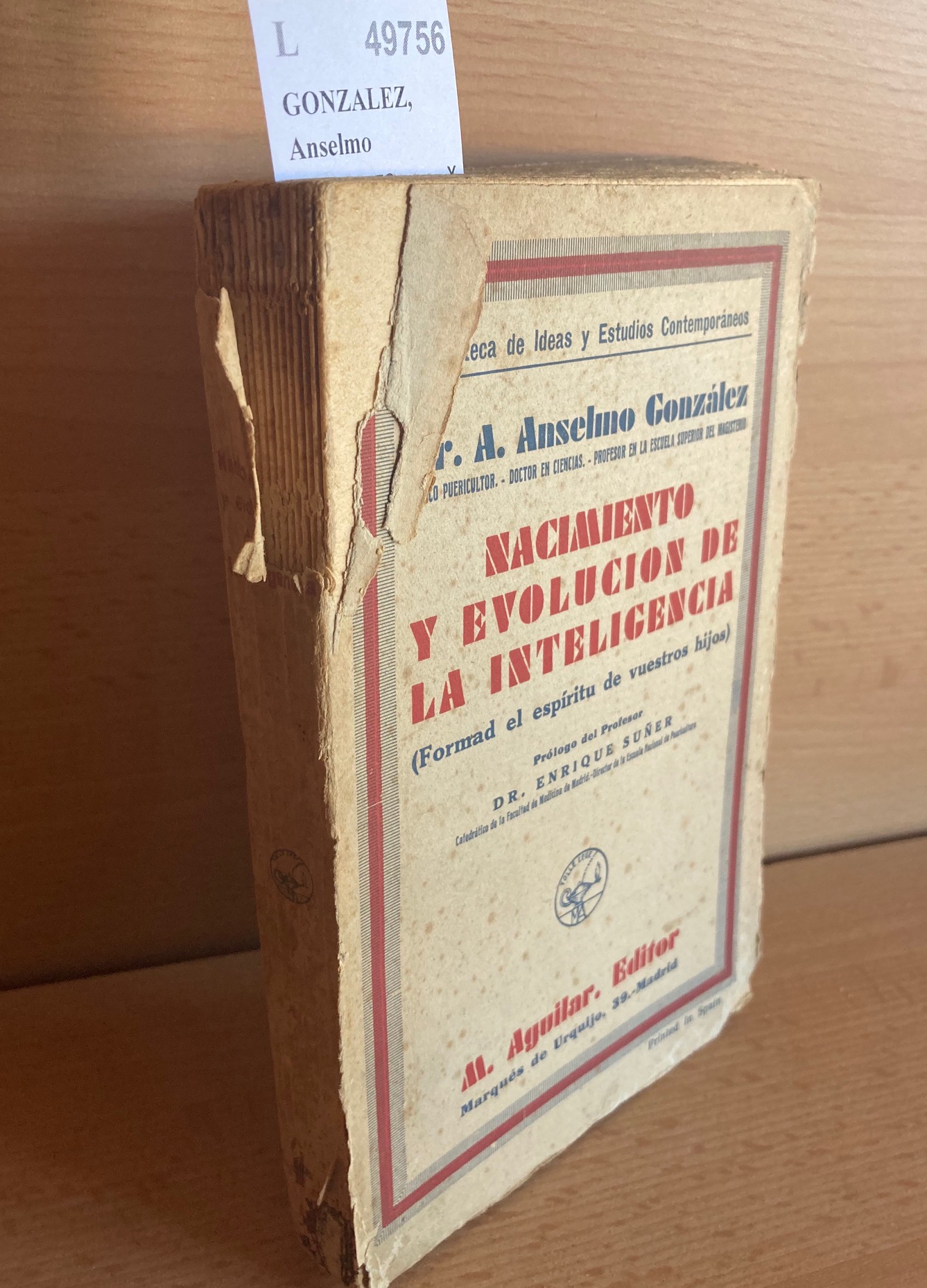 NACIMIENTO Y EVOLUCION DE LA INTELIGENCIA (FORMAD EL ESPIRITU DE …