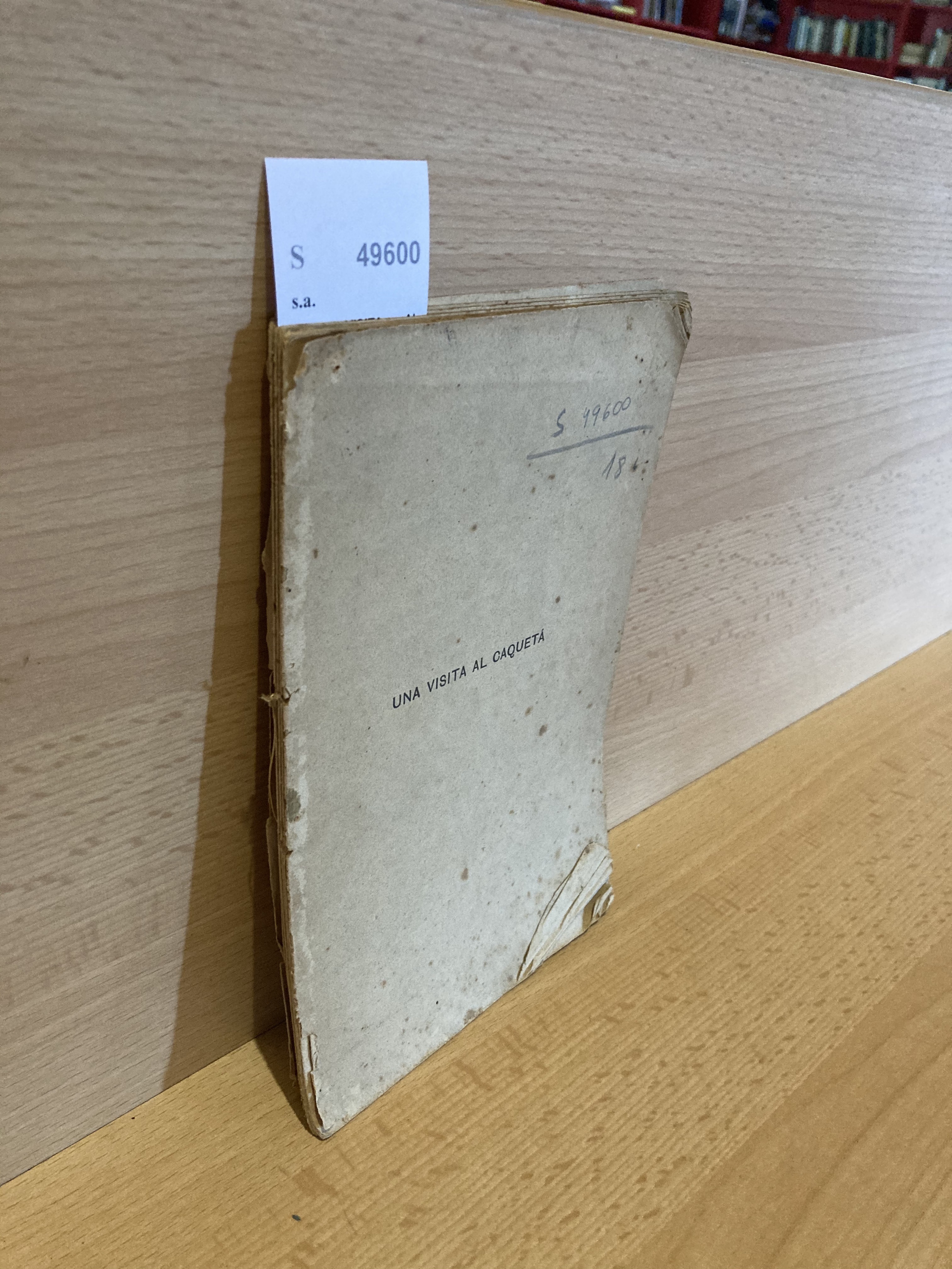 UNA VISITA AL CAQUETA por un misionero capuchino de la …