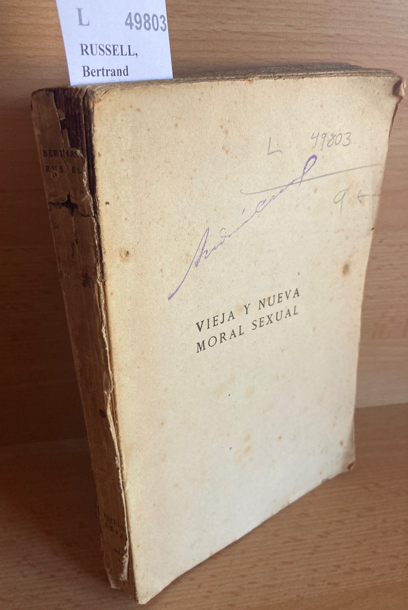 VIEJA Y NUEVA MORAL SEXUAL