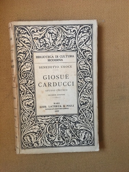 Giosue Carducci.
