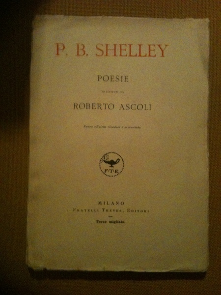 Poesie. Tradotte da Roberto Ascoli.