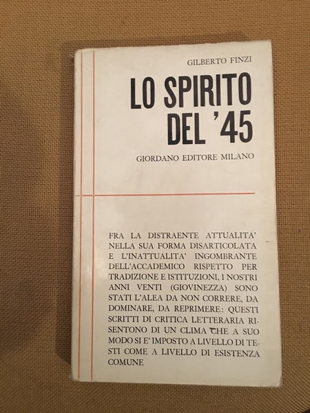 Lo spirito del '45.