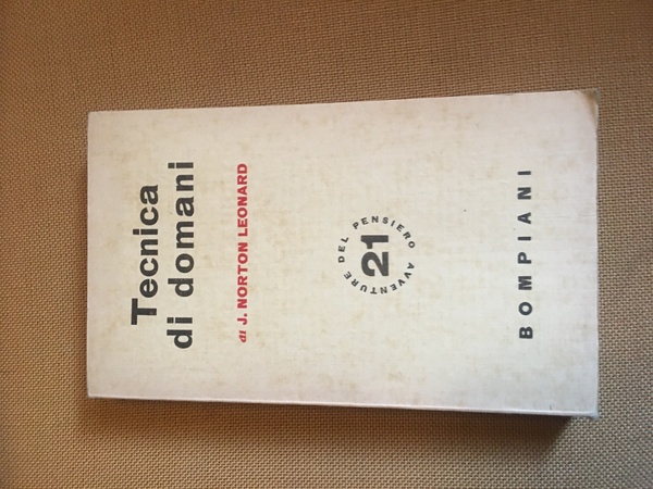 Tecnica di domani.