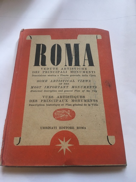 Roma. Vedute artistiche dei principali monumenti. Descrizione storica e Pianta …
