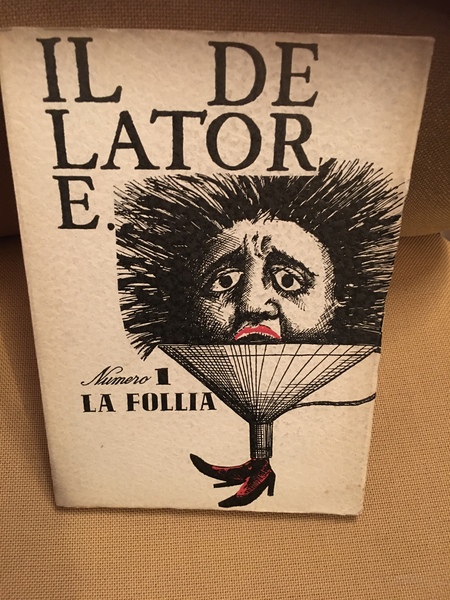 Il delatore. La follia.N. 1 Marzo 1964.