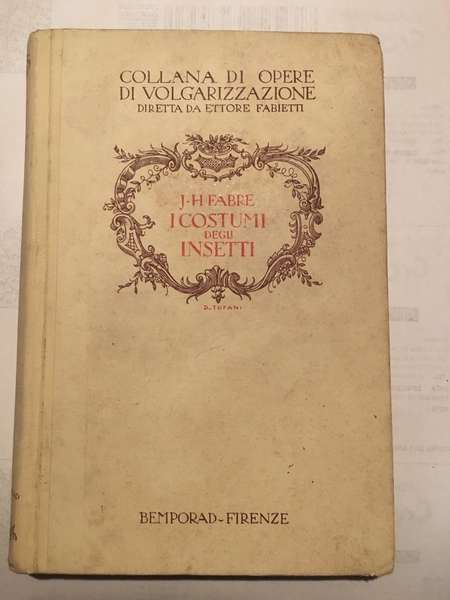 lI costumi degli insetti.