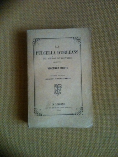 La pulcella d'Orléans.