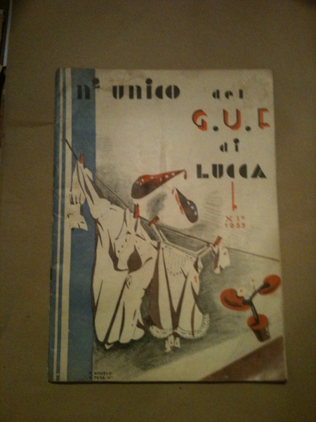 N. unico del G.U.F. di Lucca XI 1933.