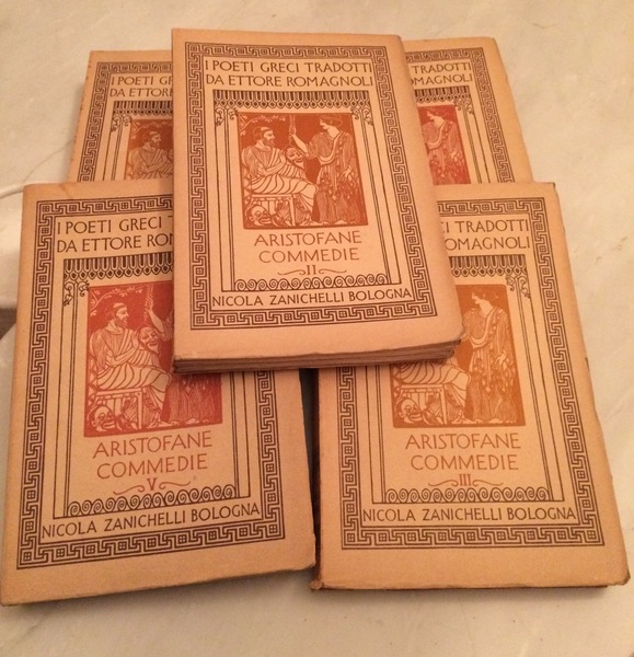 I poeti greci tradotti da E. Romagnoli. Aristofane Commedie. Cinque …