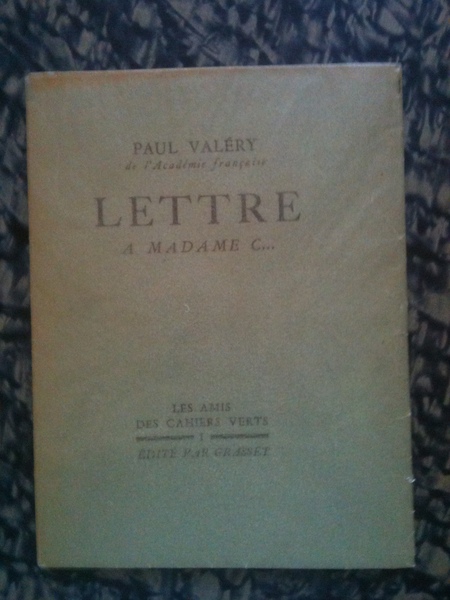Lettre a madame C. . .