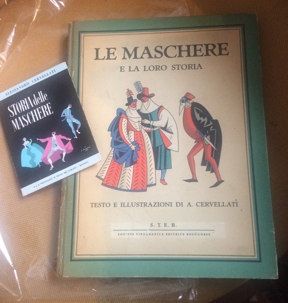 Le maschere e la loro storia. Disegni ricavati da incisioni, …