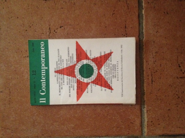 Il contemporaneo. n. 12 aprile 1959
