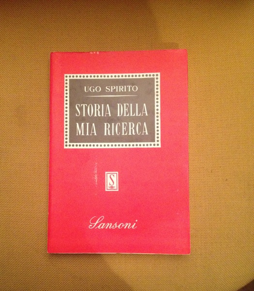Storia della mia ricerca.