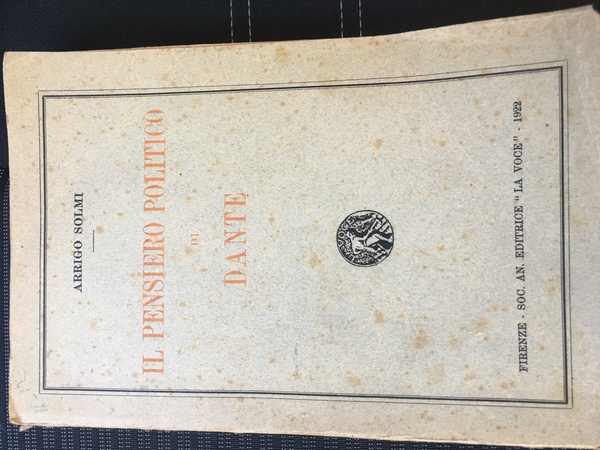 Il pensiero politico di Dante.