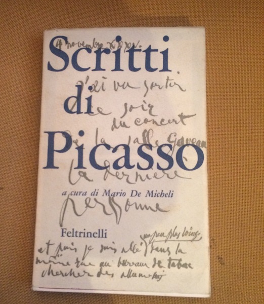 Scritti di Picasso.