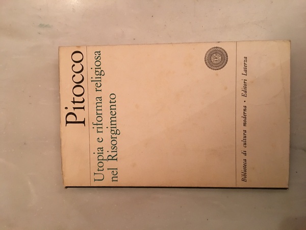 Utopia e riforma religiosaa nel risorgimento.