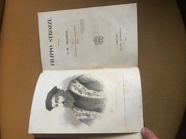 Filippo Strozzi, Tragedia di G. B. Niccolini corredata d'una vita …