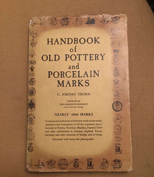 Handbook of old pottery and porcelain marks.