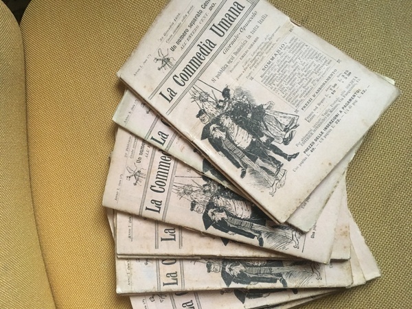 La commedia umana. giornale opuscolo.