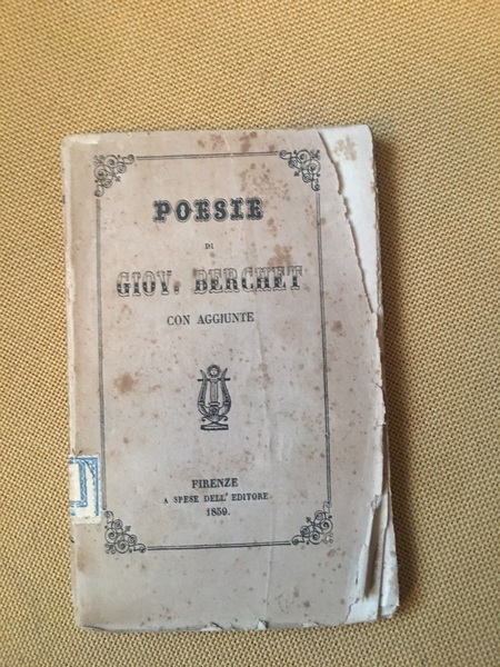 Poesie di Giov. Berchet con aggiunte.