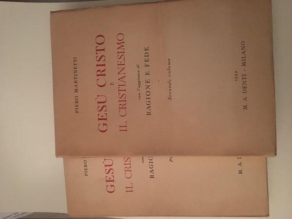 Gesu Cristo e il cristianesimo.