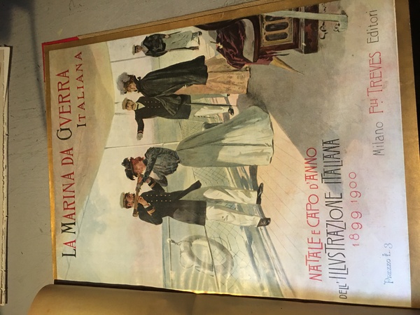 Illustrazione italiana Natale e capo d'anno 1899-1900 La Marina da …