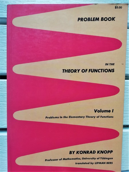 Problem Book in the Theory of Functions: VOL. I, Problems …