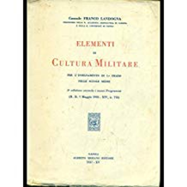 Elementi di cultura militare