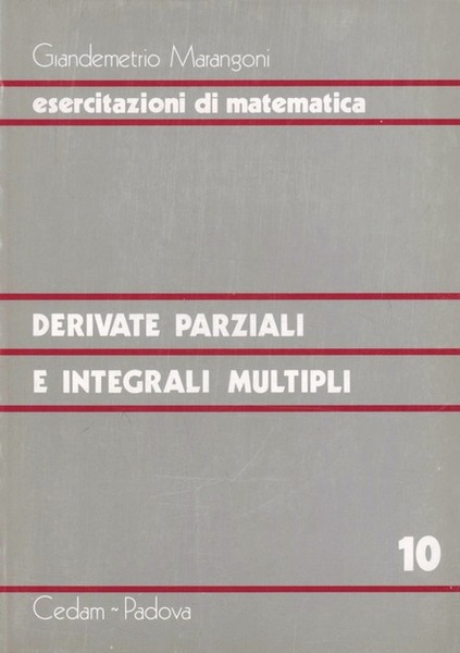 Derivate parziali e integrali multipli