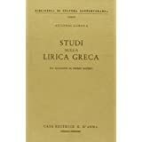 Studi sulla lirica greca